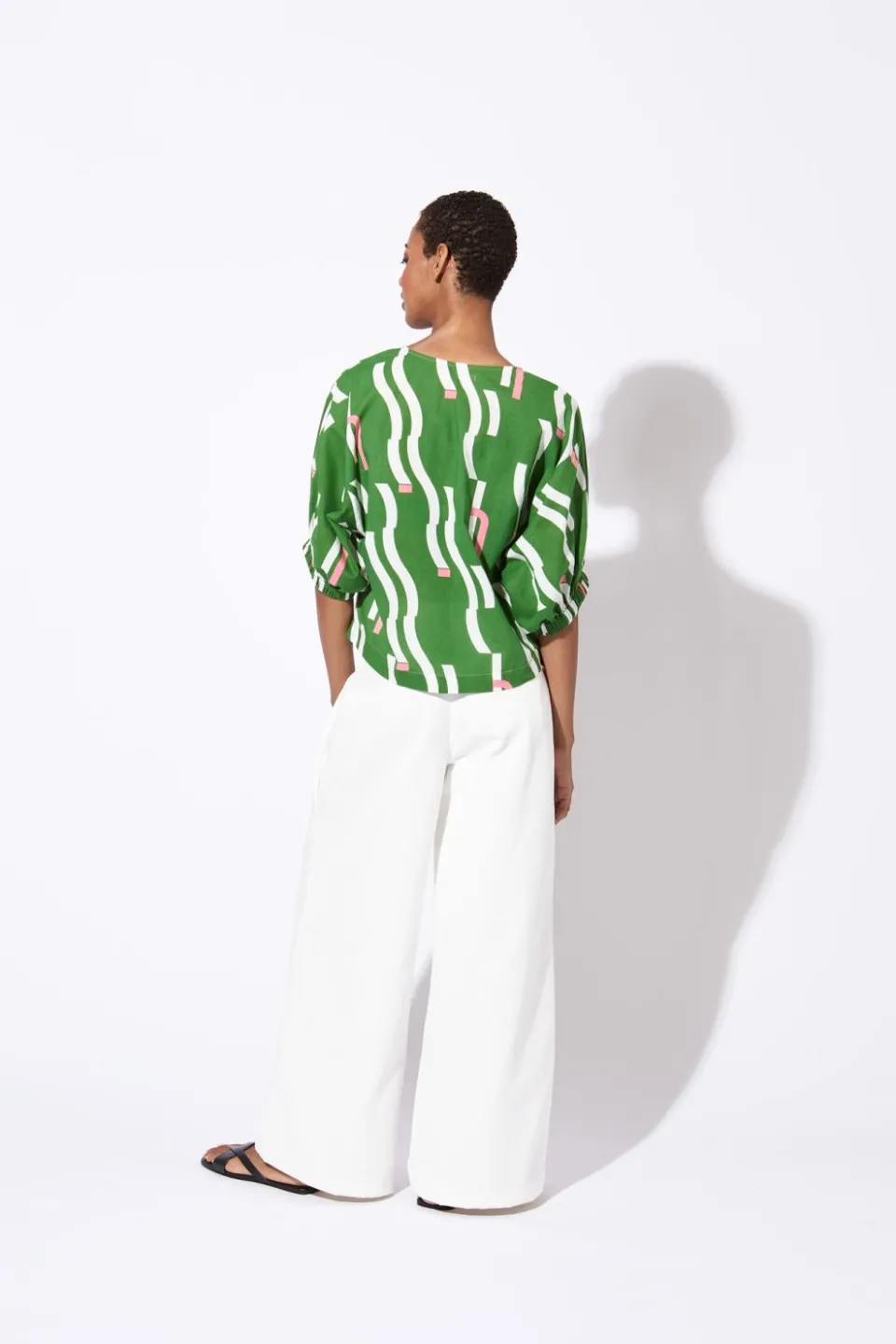 Clearance Mapoésie TOP NICOLE WAVE VERT