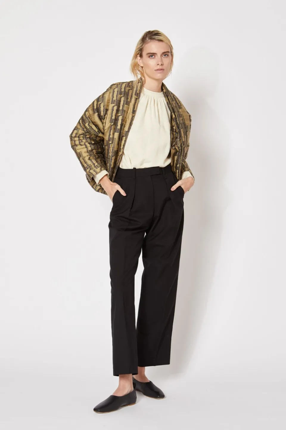 Sale Mapoésie VESTE ADA QUILTÉ HARMONIE OR