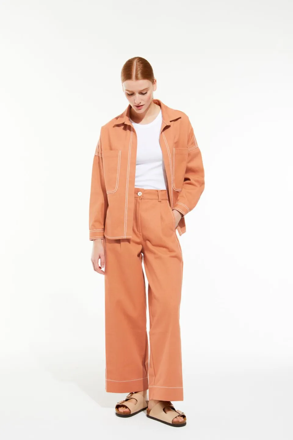 Best Mapoésie Veste Jacky Dune Terracotta