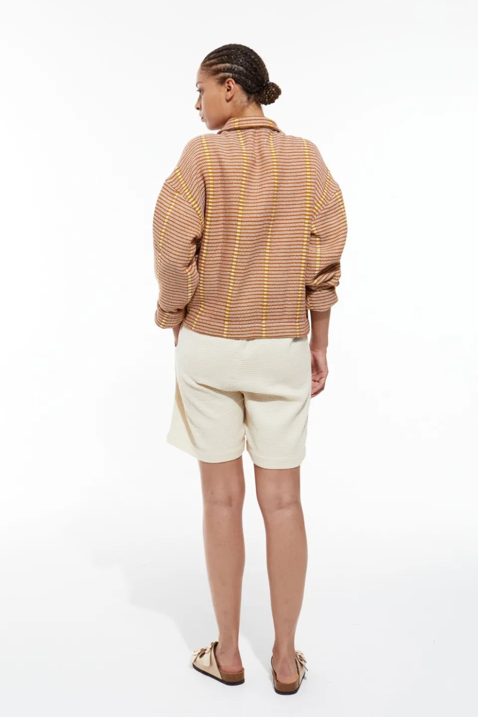 Outlet Mapoésie Veste Mina Grès Terracotta